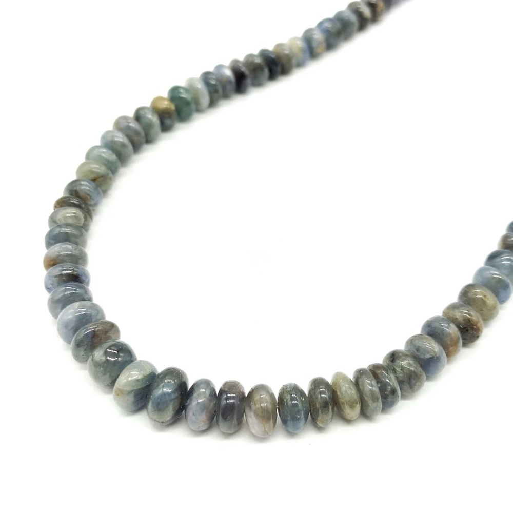 Sapphire with 18K Yellow Gold Necklace